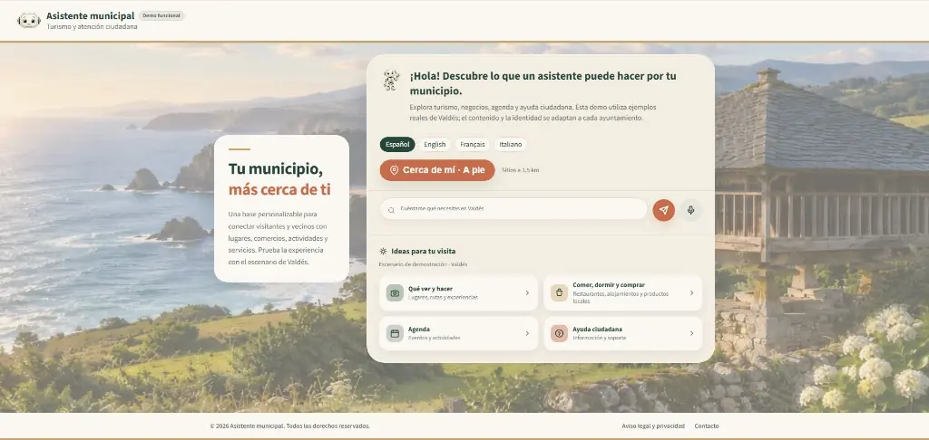 Prototipo funcional del proyecto Asturias Occidental
